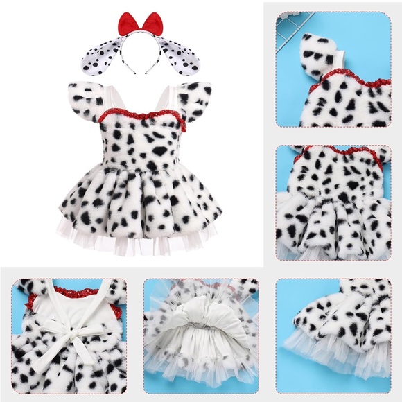 Dalmatian Tutu Costume for baby - Picture 5 of 5